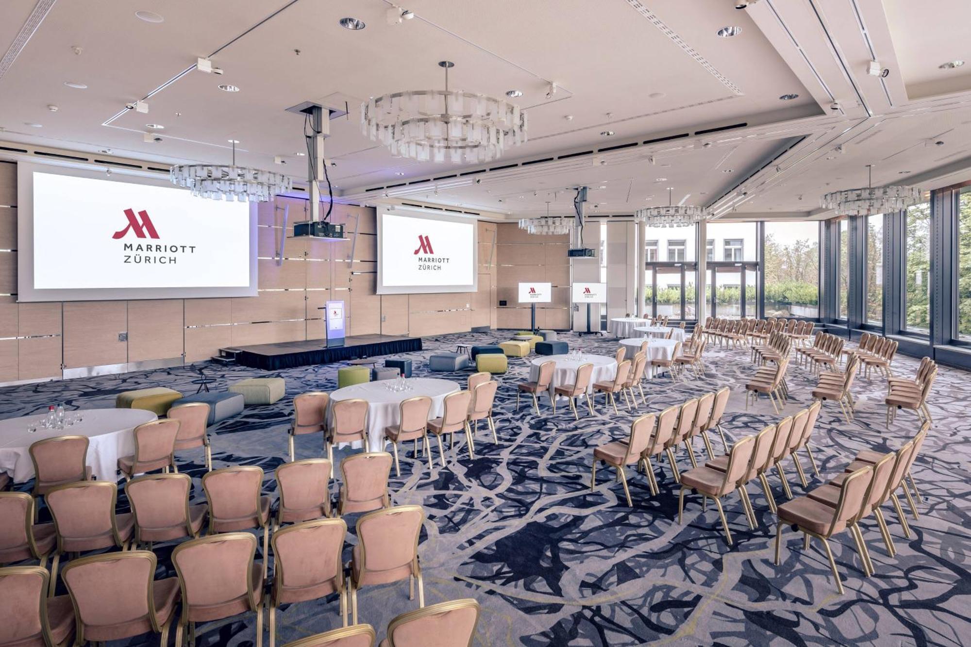 Zurich Marriott Hotel Экстерьер фото The ballroom
